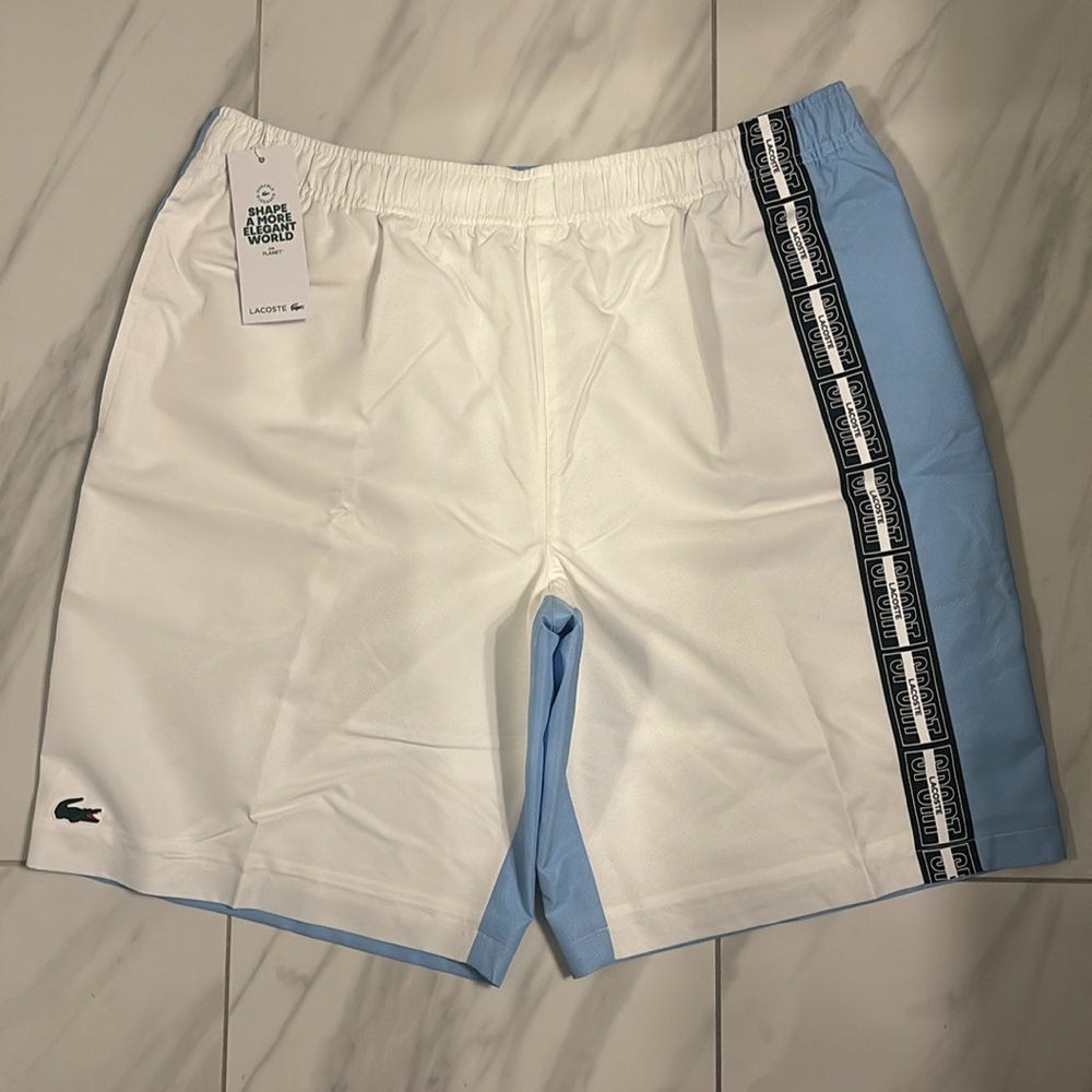 Men’s Lacoste Sport Logo Lined Shorts